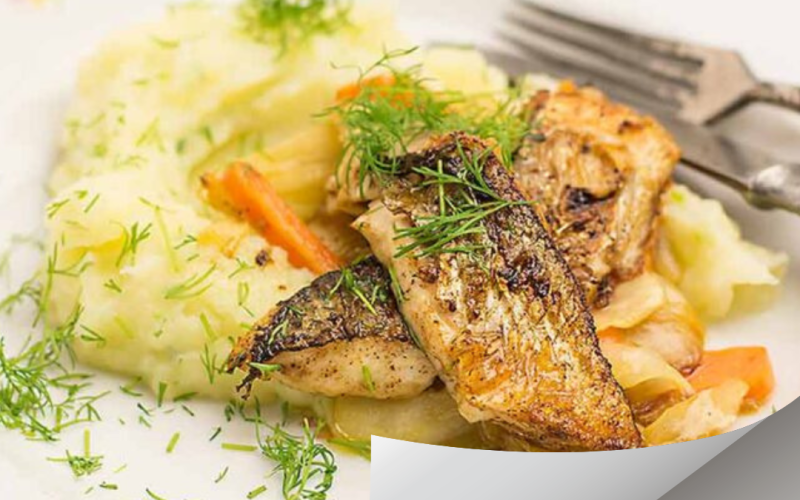 Wild Food from Finland- Crispy Panfried Whitefish