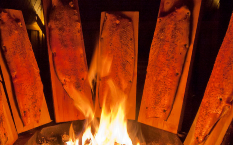 Grilled Salmon /Loimulohi